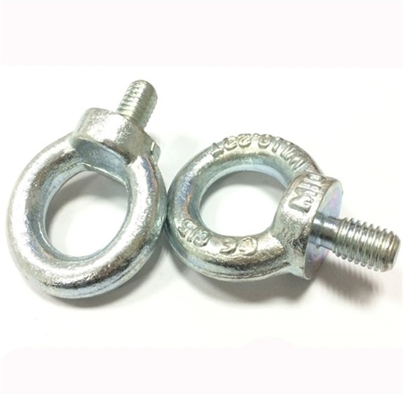 DIN580 M8 Carbon Steel black zinc plated eye bolt