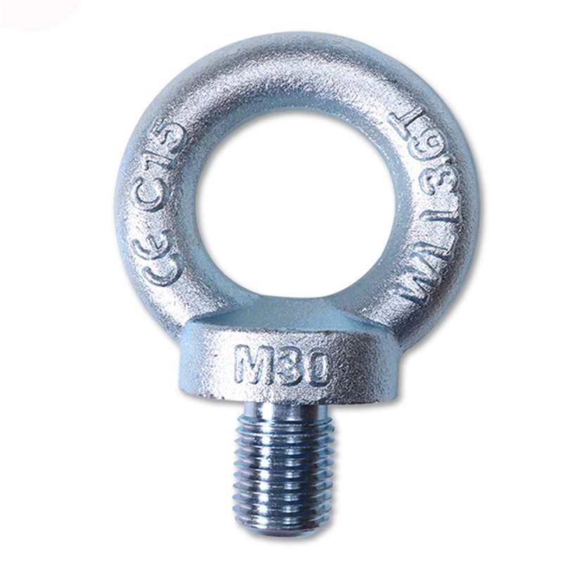 Galvanized Zinc DIN580 M16 Eye Bolt Screw Ring-Pull Bolt of Fastener